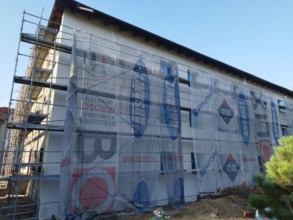 Remont przy Roździeńskiego