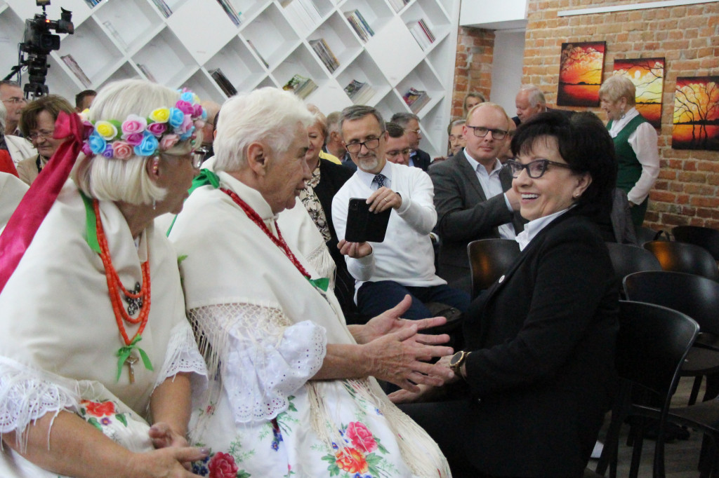 Elżbieta Witek w Tarnowskich Górach