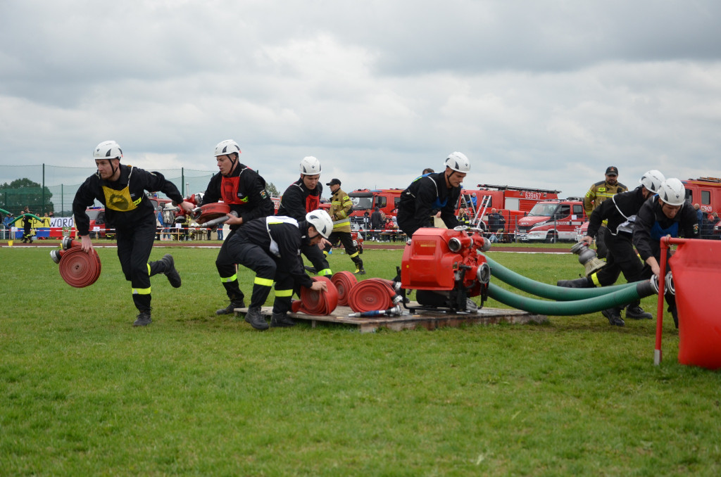 Strażackie zawody w Ożarowicach