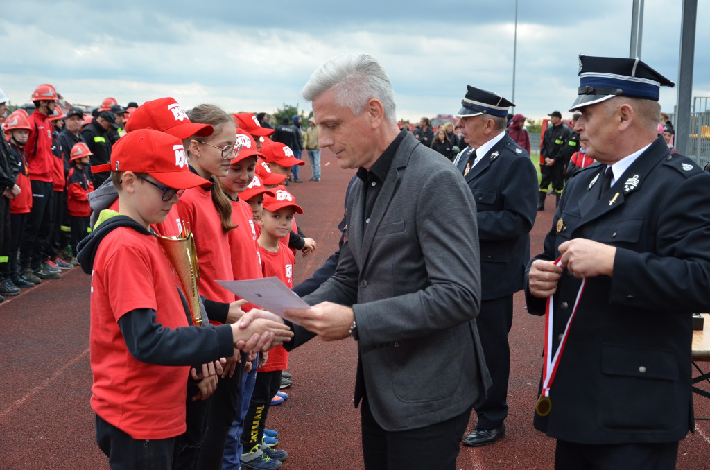 Strażackie zawody w Ożarowicach