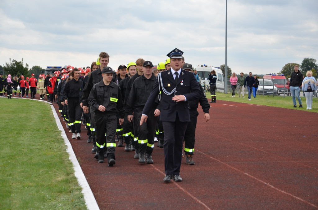 Strażackie zawody w Ożarowicach