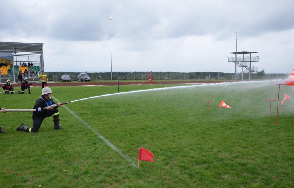 Strażackie zawody w Ożarowicach