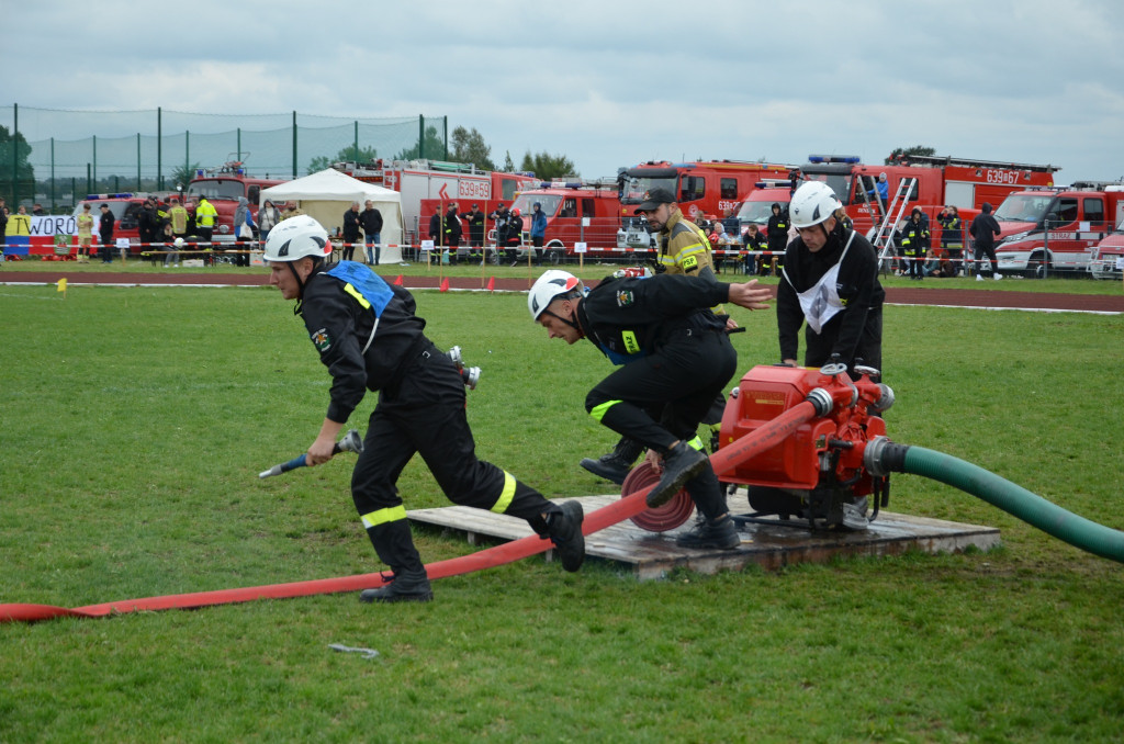 Strażackie zawody w Ożarowicach