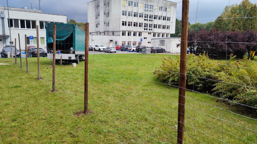 Rodzinny plac zabaw i ogród deszczowy przy GCR