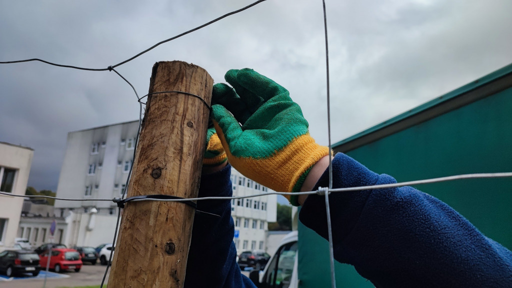 Rodzinny plac zabaw i ogród deszczowy przy GCR