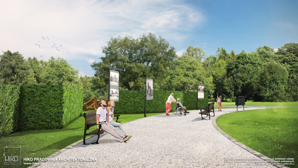 Rodzinny plac zabaw i ogród deszczowy przy GCR