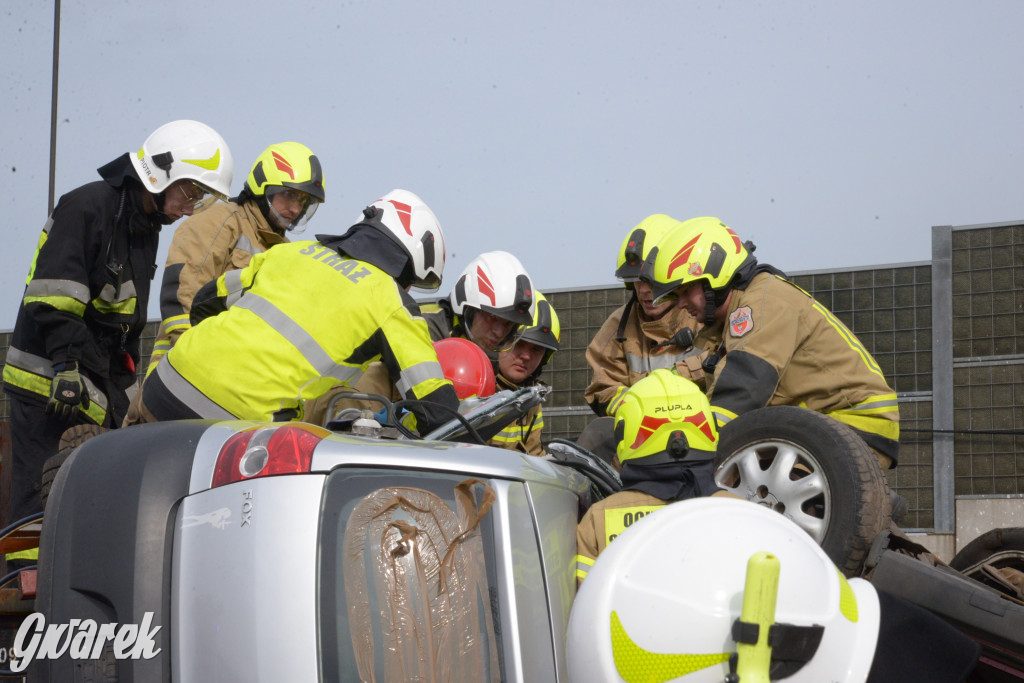 Tarnowskie Góry - katastrofa kolejowa (symulacja)