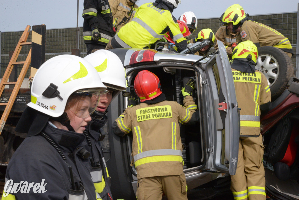Tarnowskie Góry - katastrofa kolejowa (symulacja)