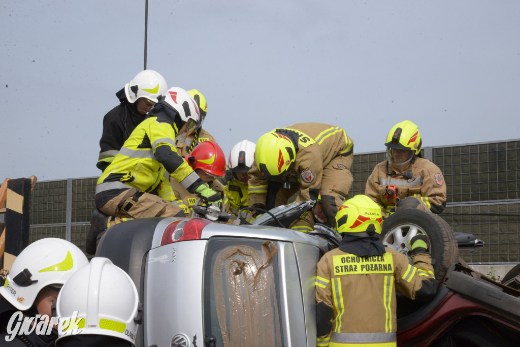 Tarnowskie Góry - katastrofa kolejowa (symulacja)