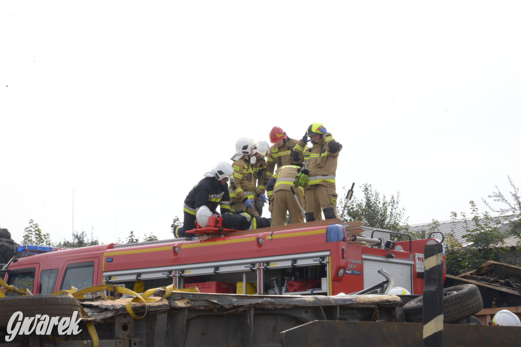 Tarnowskie Góry - katastrofa kolejowa (symulacja)