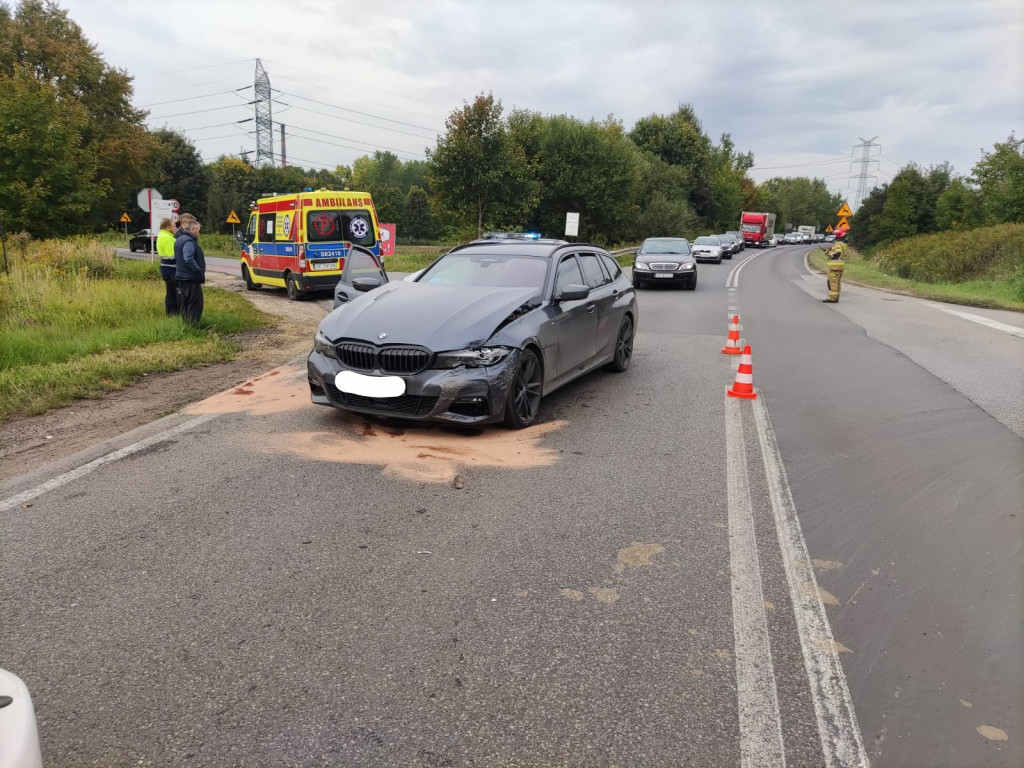 Dwie kolizje na skrzyżowaniach jednego dnia