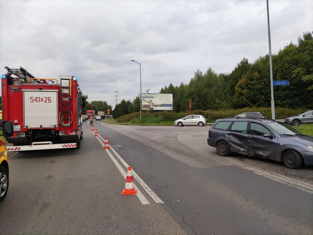 Dwie kolizje na skrzyżowaniach jednego dnia