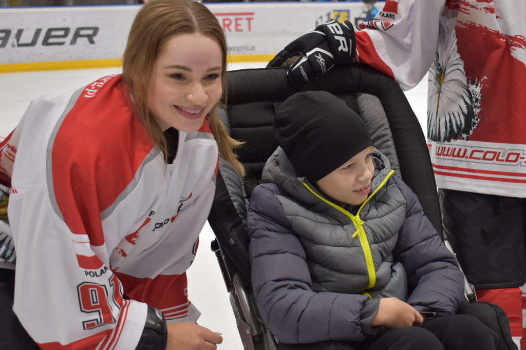 Mecz charytatywny. Na lodzie Czerkawski i Wołosz