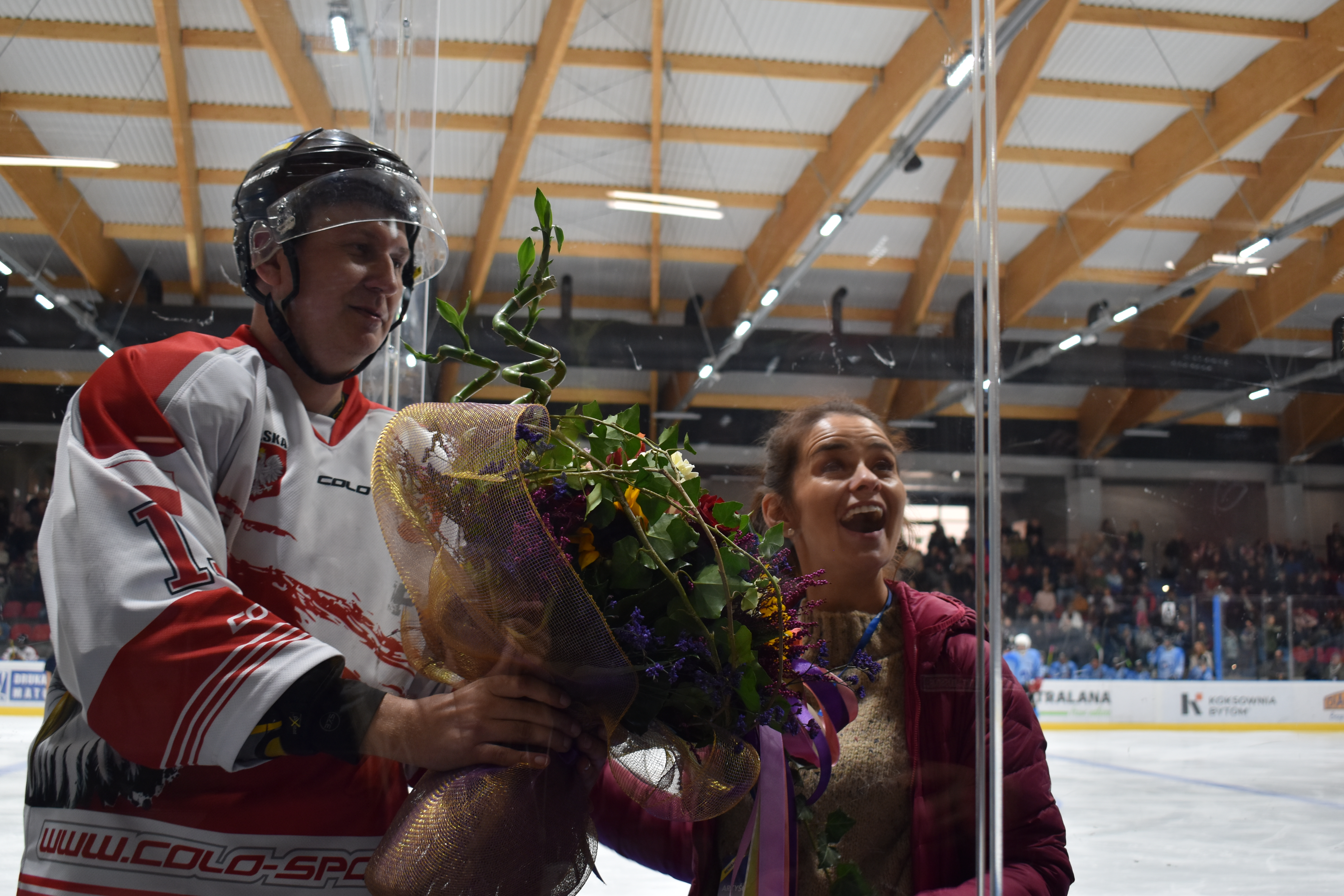 Mecz charytatywny. Na lodzie Czerkawski i Wołosz