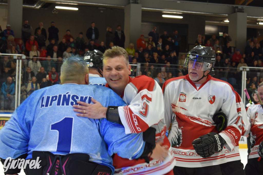 Mecz charytatywny. Na lodzie Czerkawski i Wołosz