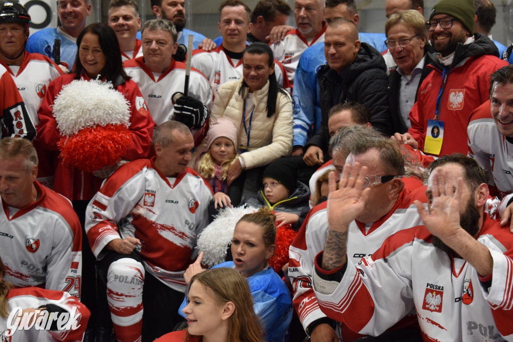 Mecz charytatywny. Na lodzie Czerkawski i Wołosz