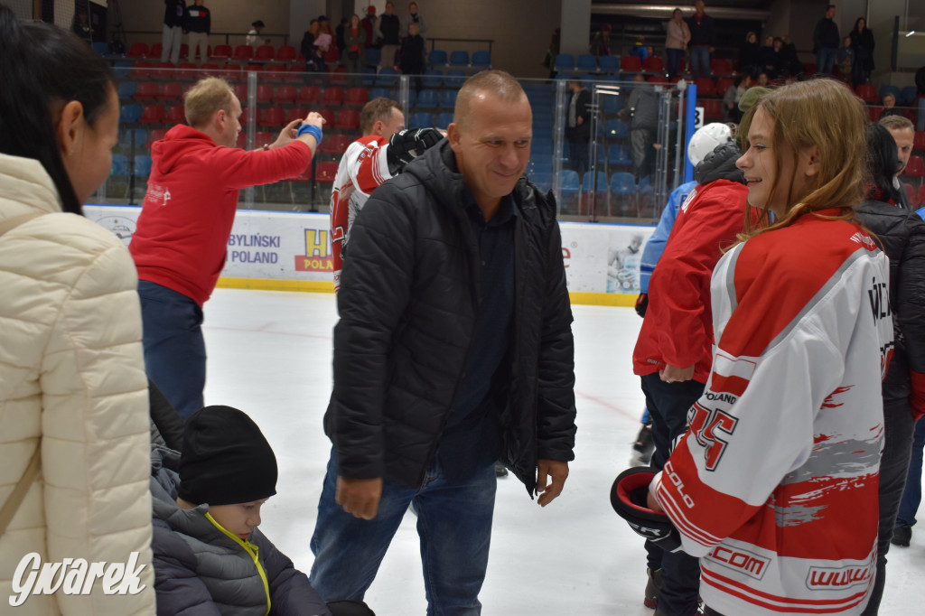 Mecz charytatywny. Na lodzie Czerkawski i Wołosz
