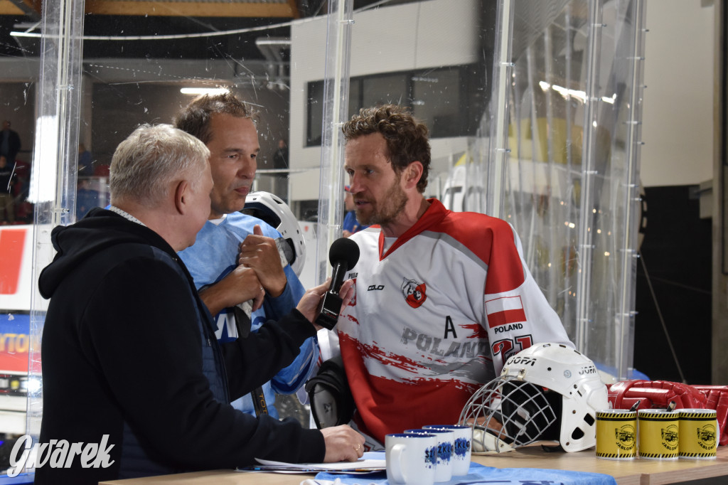 Mecz charytatywny. Na lodzie Czerkawski i Wołosz