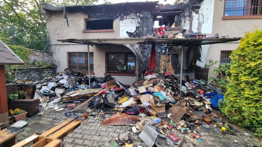 Spłonęła parafialna ochronka