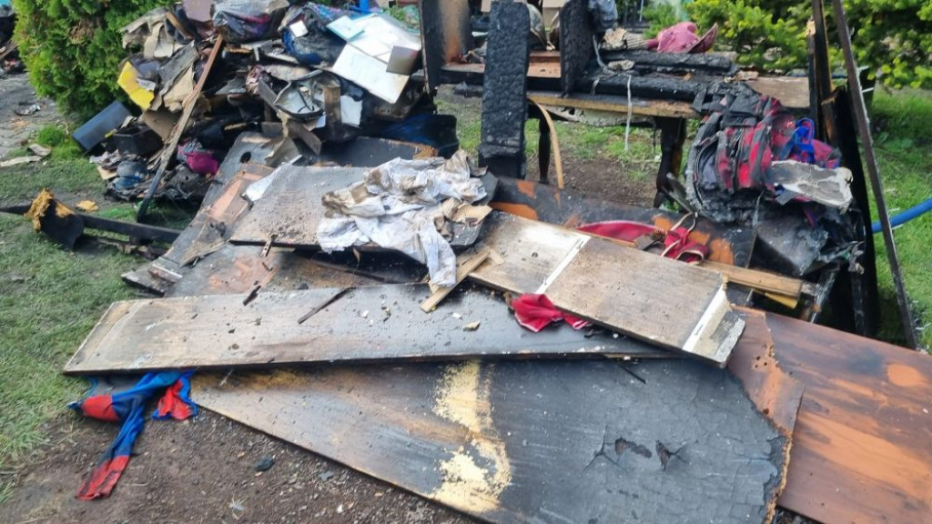 Spłonęła parafialna ochronka