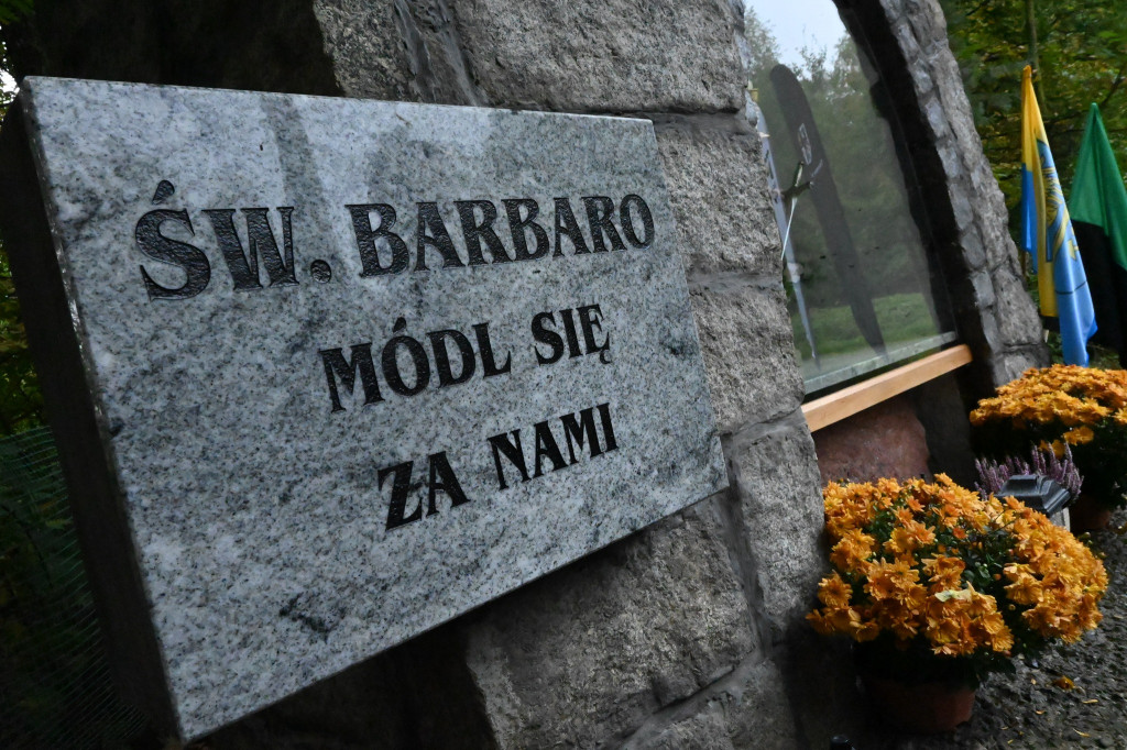 Figura świętej Barbary wróciła na swoje miejsce