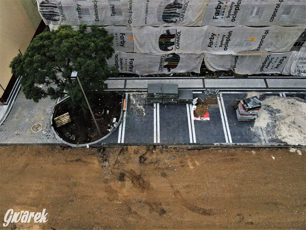 Kalety, ul. 1 Maja. Remont na ostatniej prostej