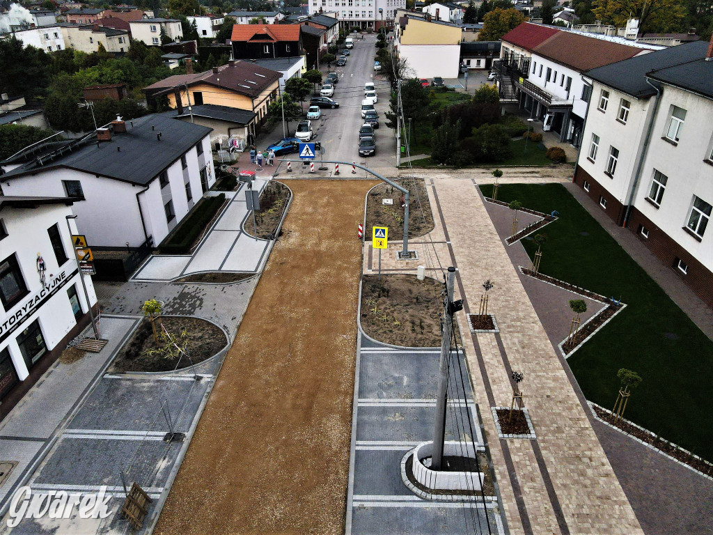 Kalety, ul. 1 Maja. Remont na ostatniej prostej