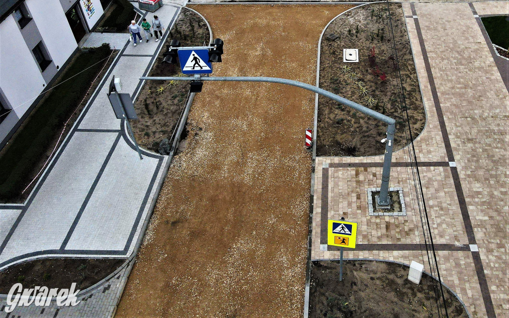 Kalety, ul. 1 Maja. Remont na ostatniej prostej