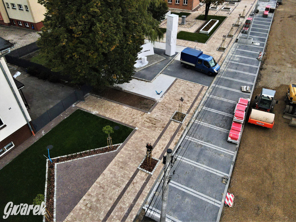 Kalety, ul. 1 Maja. Remont na ostatniej prostej