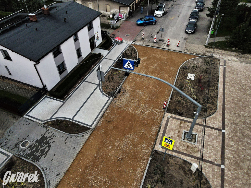 Kalety, ul. 1 Maja. Remont na ostatniej prostej