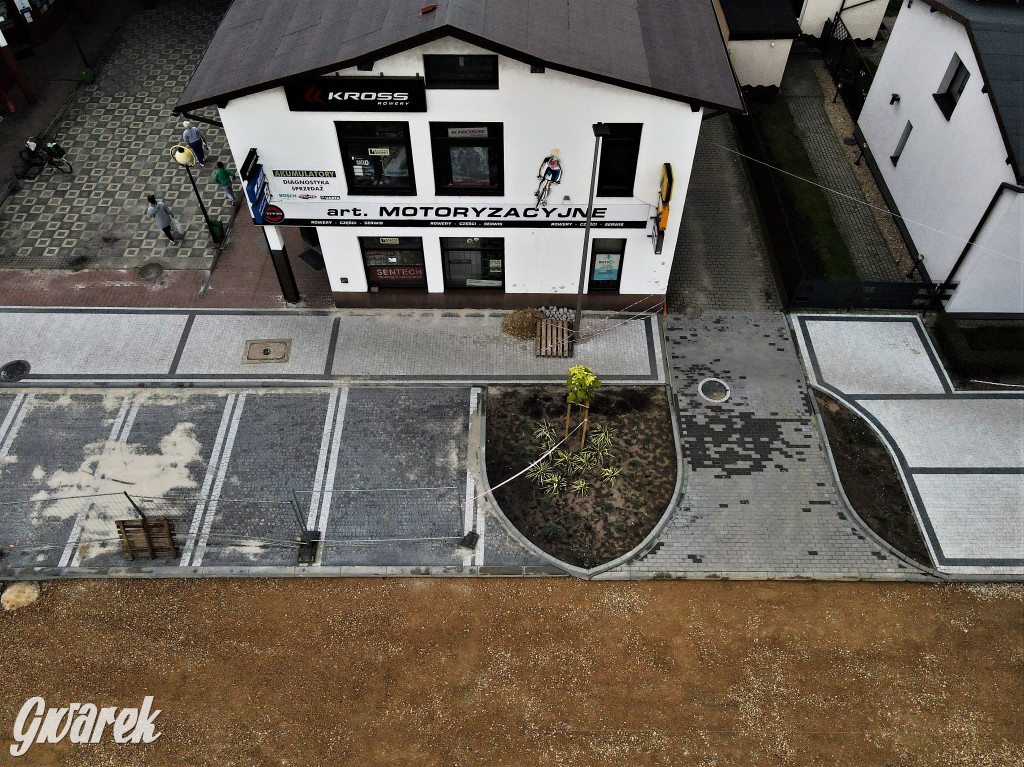 Kalety, ul. 1 Maja. Remont na ostatniej prostej