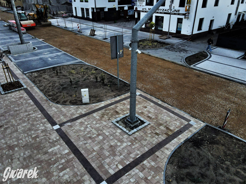 Kalety, ul. 1 Maja. Remont na ostatniej prostej