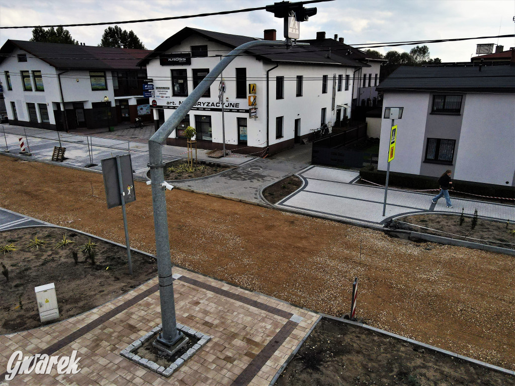 Kalety, ul. 1 Maja. Remont na ostatniej prostej