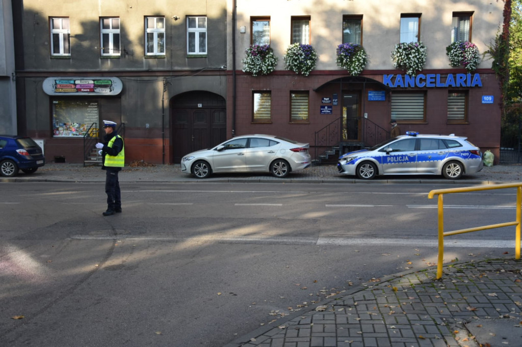 Pożar autobusu na ul. Bytomskiej