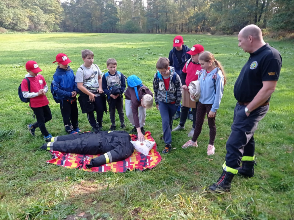 Podchody młodych druhów w Świniowicach