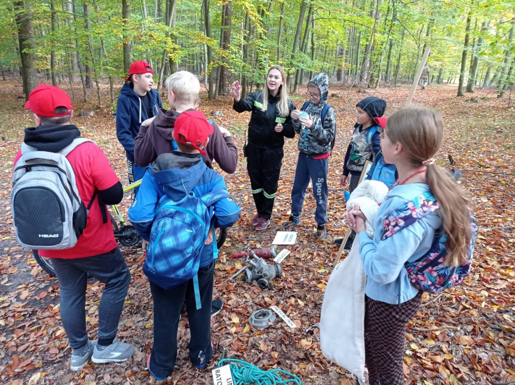 Podchody młodych druhów w Świniowicach