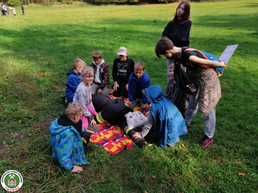 Podchody młodych druhów w Świniowicach