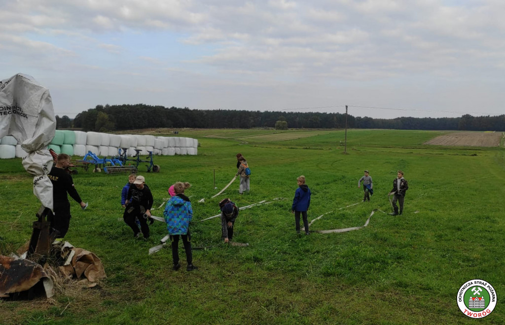 Podchody młodych druhów w Świniowicach