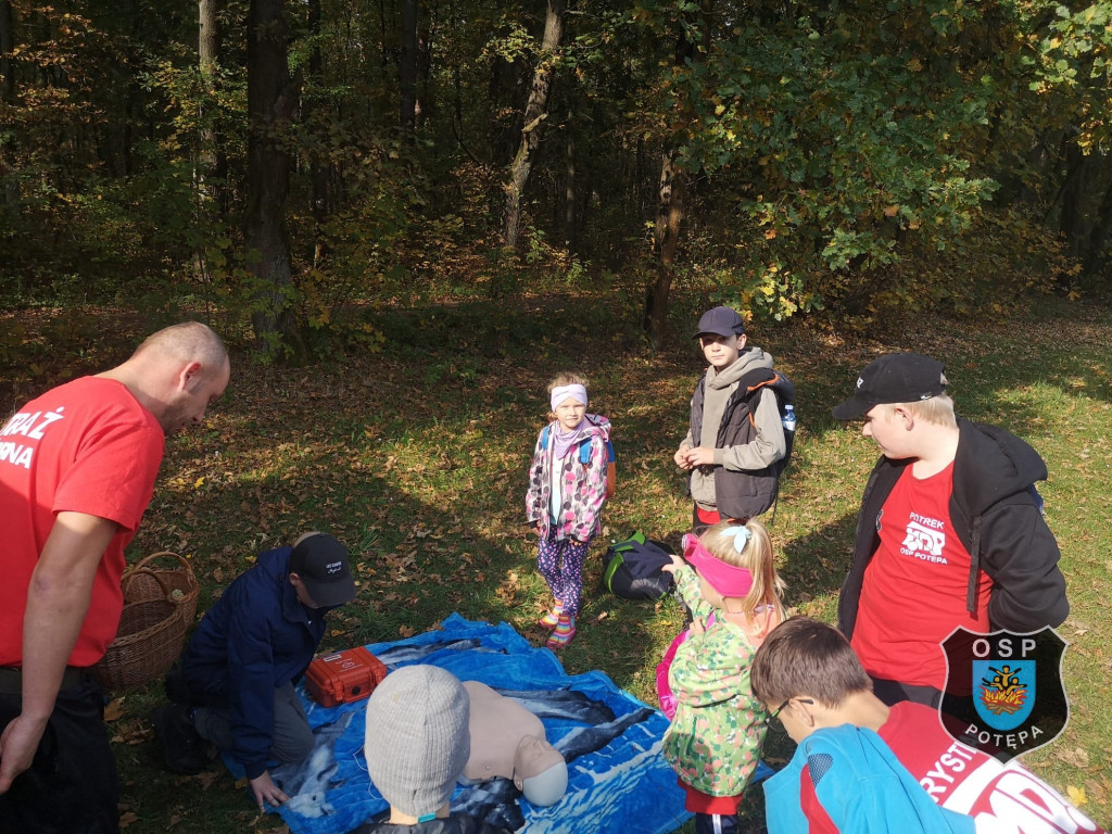 Podchody młodych druhów w Świniowicach