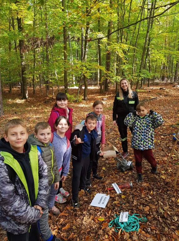 Podchody młodych druhów w Świniowicach