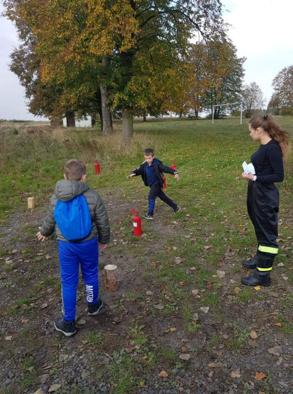 Podchody młodych druhów w Świniowicach