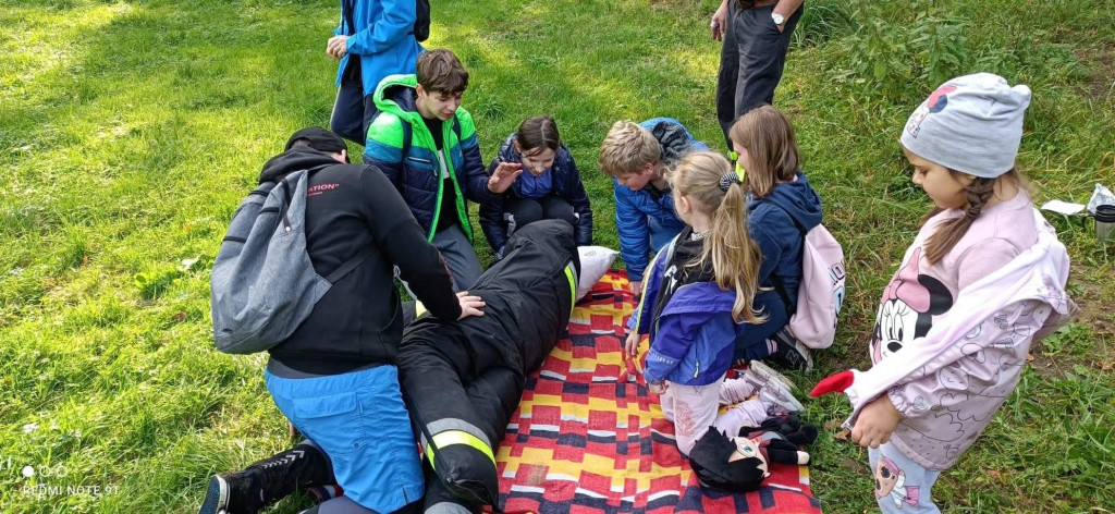 Podchody młodych druhów w Świniowicach