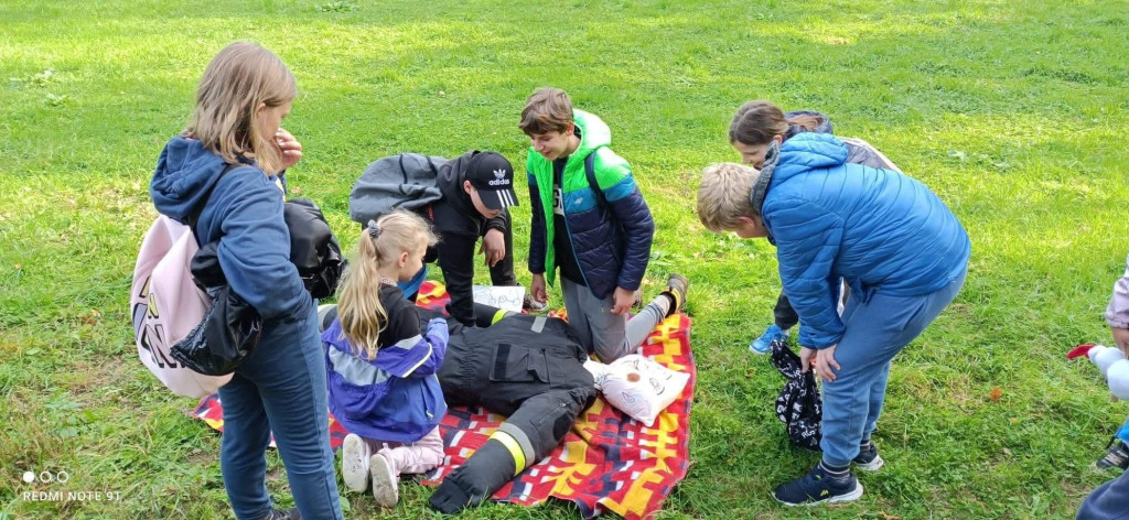 Podchody młodych druhów w Świniowicach