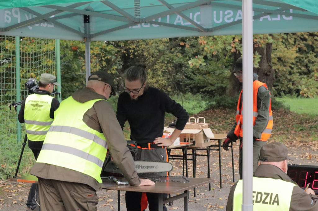 Mistrzowie piły w Brynku