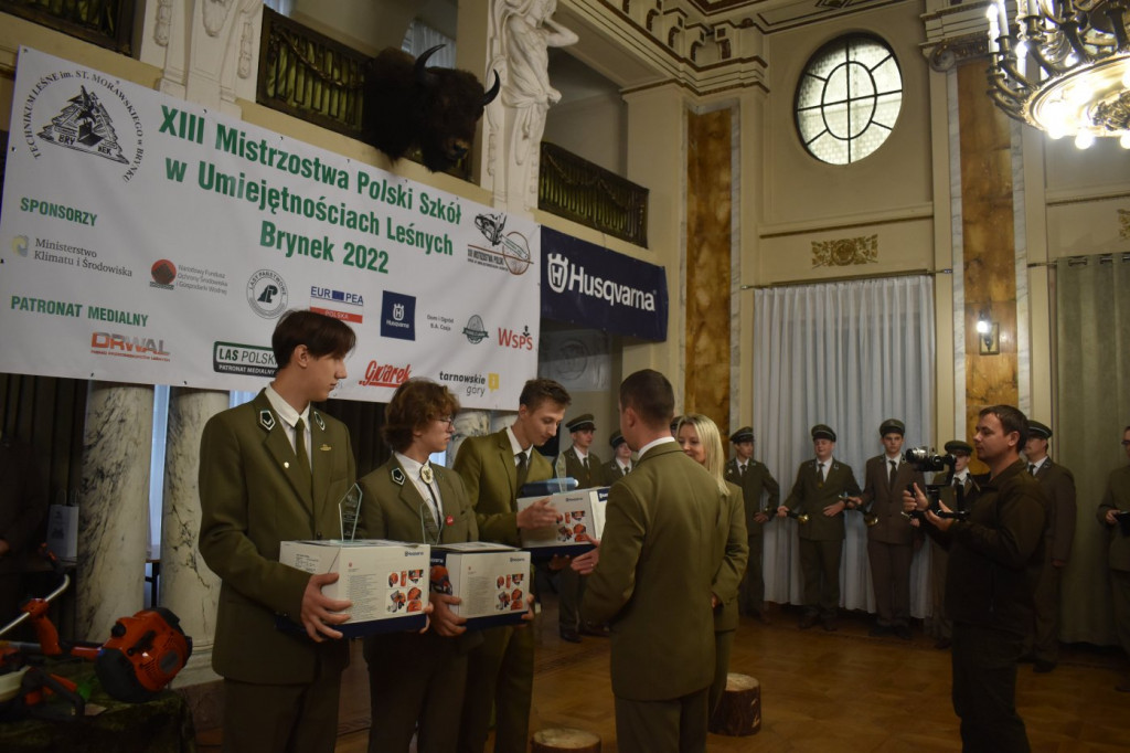 Mistrzowie piły w Brynku