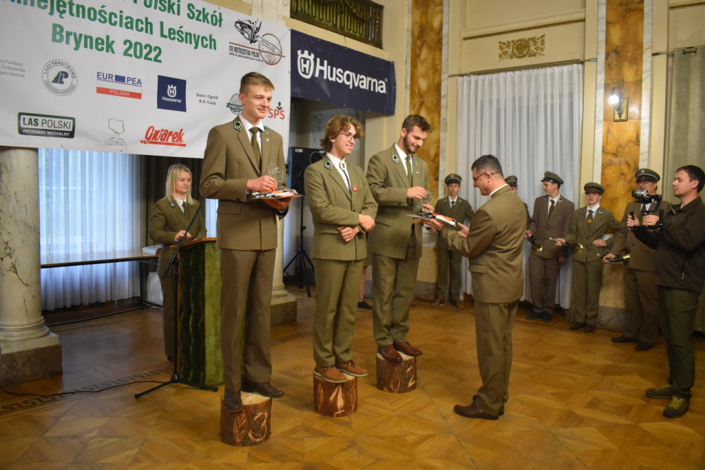 Mistrzowie piły w Brynku