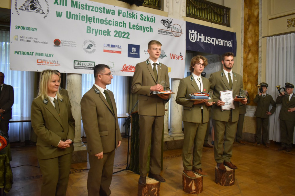 Mistrzowie piły w Brynku