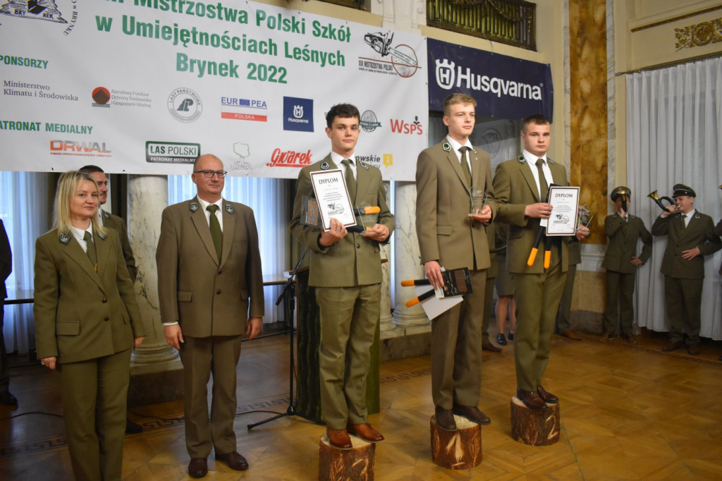 Mistrzowie piły w Brynku