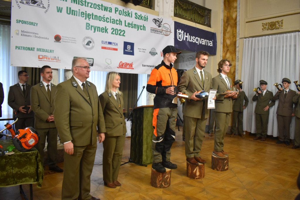 Mistrzowie piły w Brynku