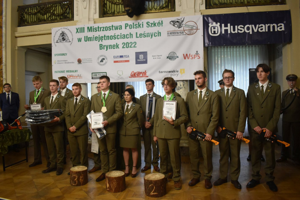 Mistrzowie piły w Brynku